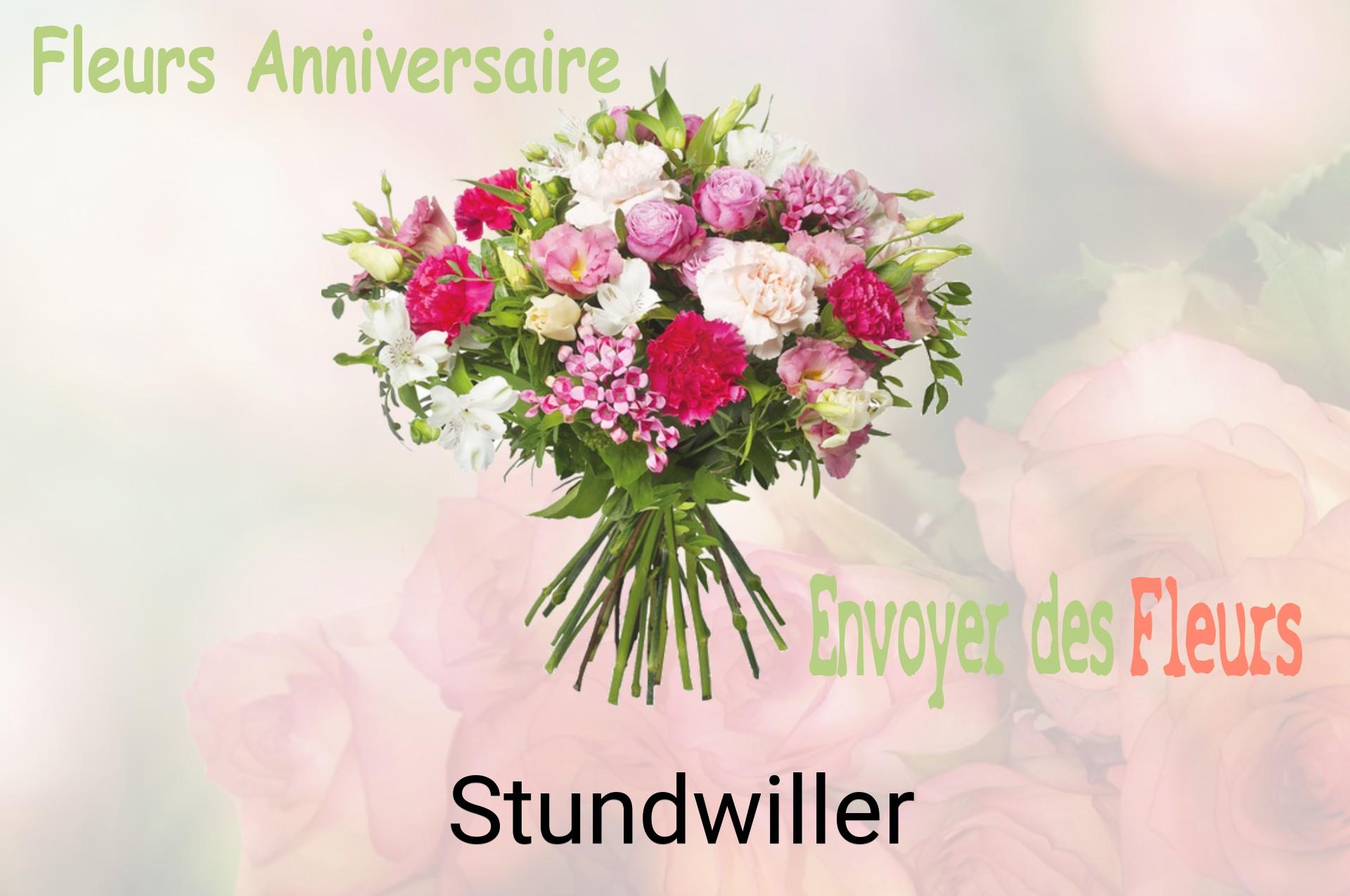 Bouquet de fleurs d’anniversaire livré à Stundwiller
