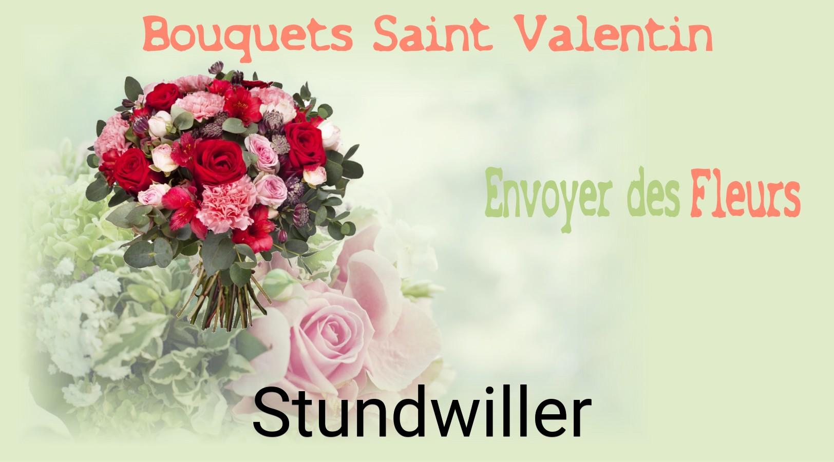 Roses de Saint-Valentin livrées à Stundwiller